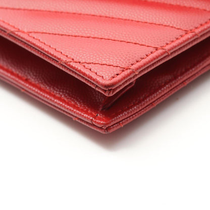 Saint Laurent Monogram Envelope Shoulder Bag In Calfskin Leather
