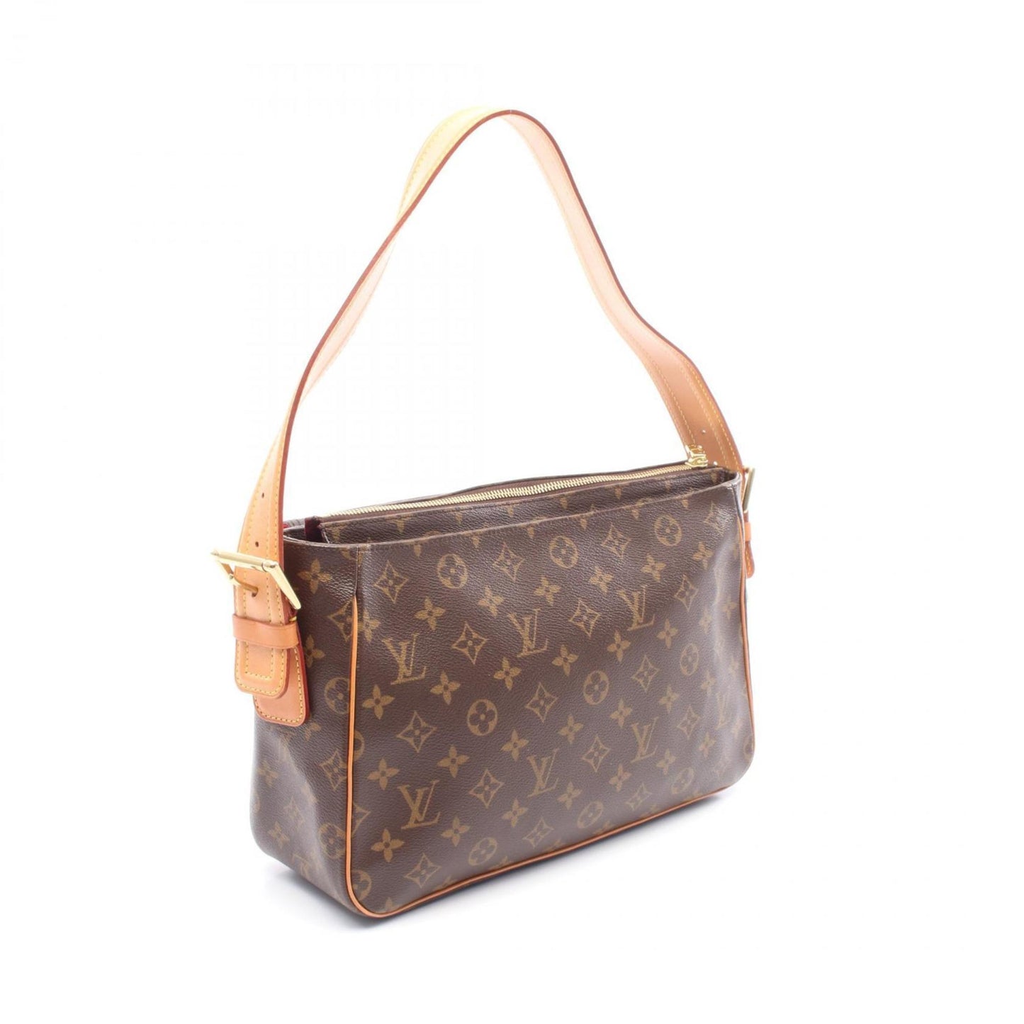Louis Vuitton Viva Cite Gm Monogram Shoulder Bag Coated Canvas Leather