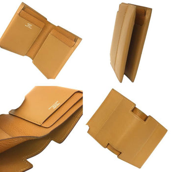 Hermes H Sport Open24 Vertical 24 Wallet H082906Ca Sesame/Caramel Z Stamp
