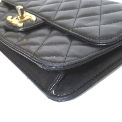 Chanel Matelasse Coco Mark Turnlock Chain Shoulder Bag