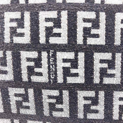 Fendi Zucchino Handbag Tote Bag In Brown Canvas