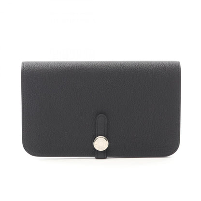 Hermes Herms Dogon Gm Bifold Long Wallet Leather Togo