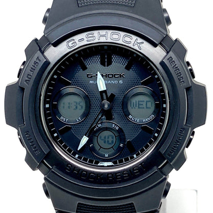 G-Shock Casio Awg-M100Sbb-1A Radio-Controlled Solar Watch With Tough Solar