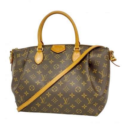 Louis Vuitton Monogram Turen Mm Handbag M48814 Brown 2-Way Bag
