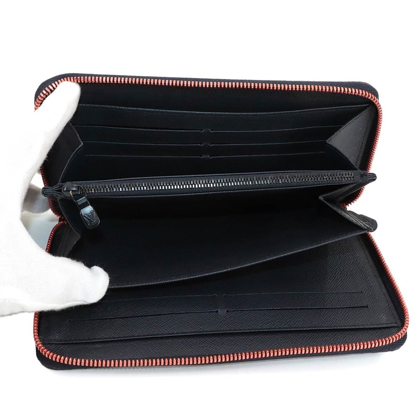 Louis Vuitton Monogram Ink Upside Down Zippy Organizer Round Long Wallet M62931