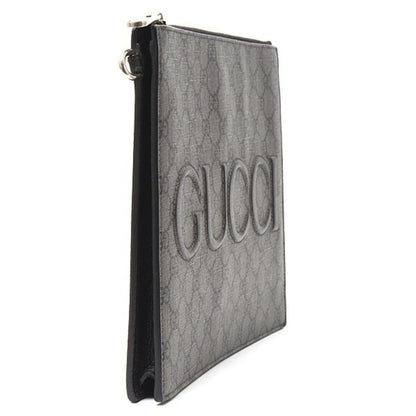 Gucci Men'S Gg Supreme Clutch Bag/Second Bag