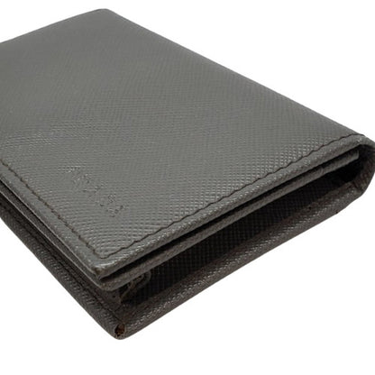Prada Saffiano Leather Business Card Holder