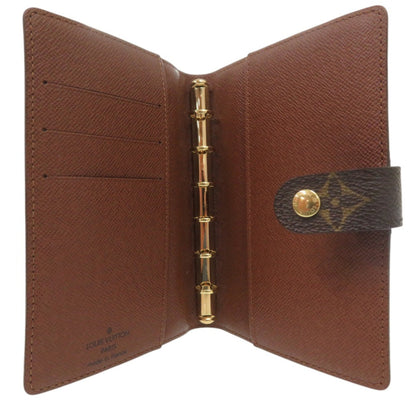 Louis Vuitton Agenda Pm Monogram 6-Hole Planner Cover R20005 Brown Lv 0705 Louis Vuitton