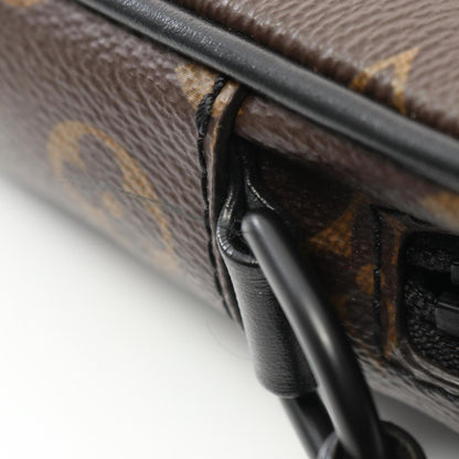 Louis Vuitton Christopher Wearable Wallet Monogram Macassar Shoulder Bag Coated Canvas Leather