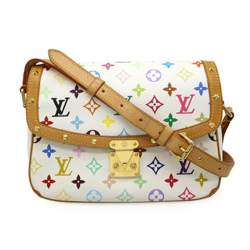 Louis Vuitton Louis Vuitton Monogram Multicolor Sologne Shoulder Bag Blanc White M92661