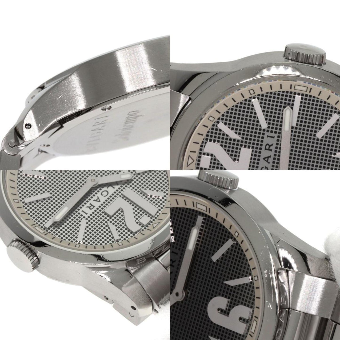 Bvlgari St37S Solotempo Stainless Steel