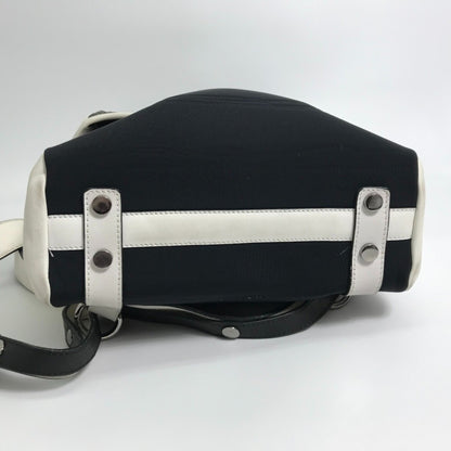 Jimmy Choo Star Studs Backpack Black X White