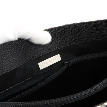 Burberry Nova Check Handbag In Canvas And Leather