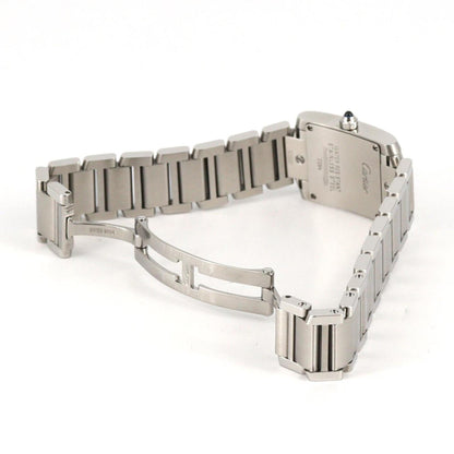 Cartier Tank Franaise Sm W51008Q3 Stainless Steel Quartz Watch