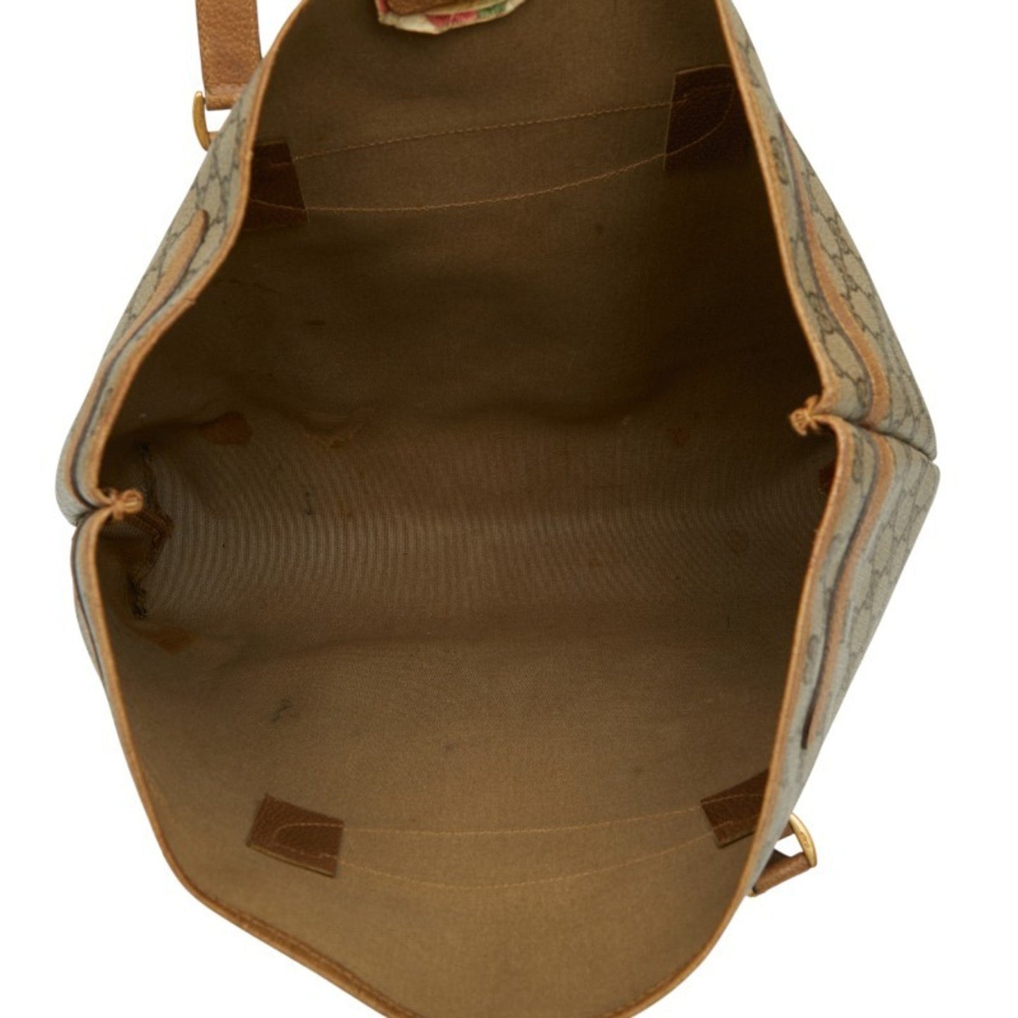 Gucci Gg Supreme Tote Bag 3902061 Brown Leather