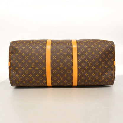 Louis Vuitton Monogram Keepall Bandouliere 60 Boston Bag M41412 Brown