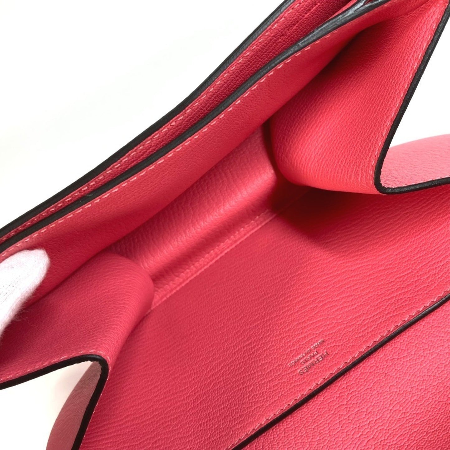 Hermes Opry Clutch Pouch Flap Bag Chevre