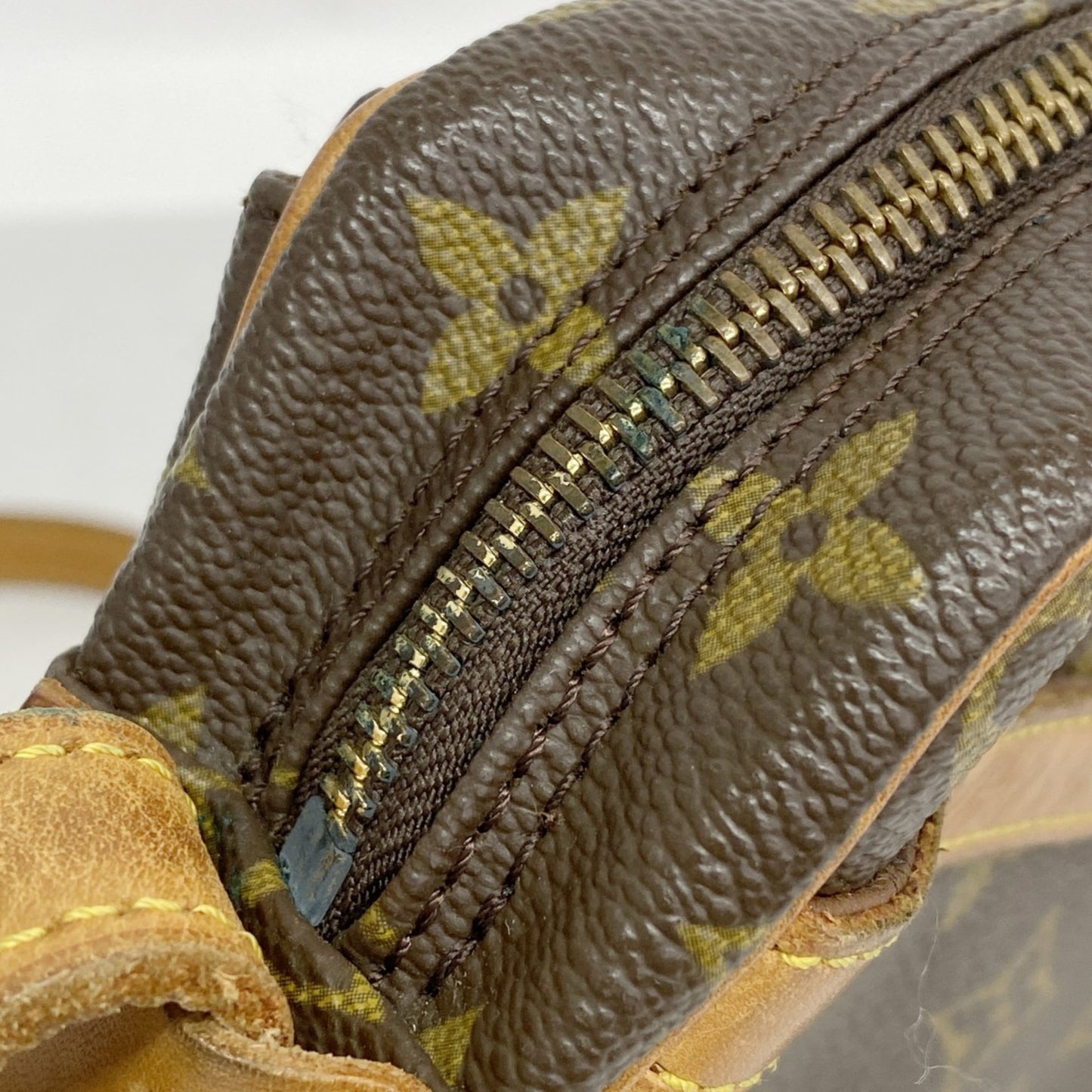 Louis Vuitton Monogram Jeune Fille Gm Shoulder Bag M51225 Brown