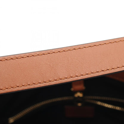 Louis Vuitton Hobo Dauphine Mm Shoulder Bag Coated Canvas Leather Monogram Reverse