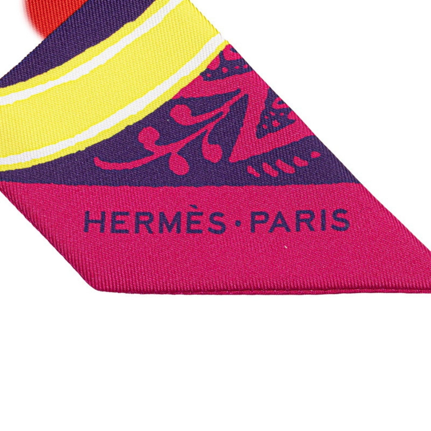 Hermes Twilly Jeu De Soie Uniforme Silk Game Scarf Muffler Multicolor