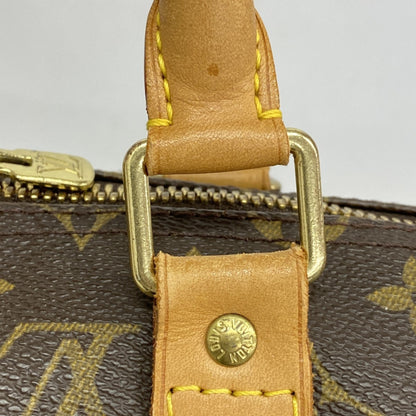 Louis Vuitton Monogram Keepall 50 Boston Bag M41426 Brown