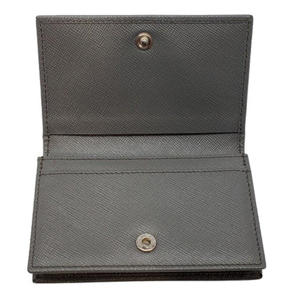 Prada Saffiano Leather Business Card Holder