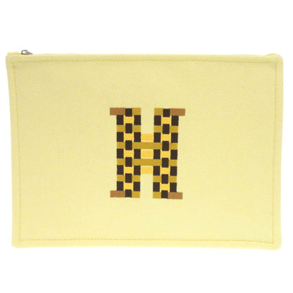 Like New Hermes H Tissage Flat Pouch