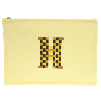 Like New Hermes H Tissage Flat Pouch