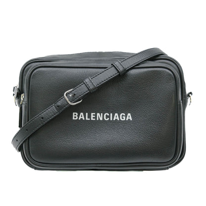 Balenciaga Shoulder Bag Everyday Body Leather Black 638414