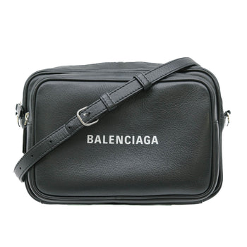 Balenciaga Shoulder Bag Everyday Body Leather Black 638414