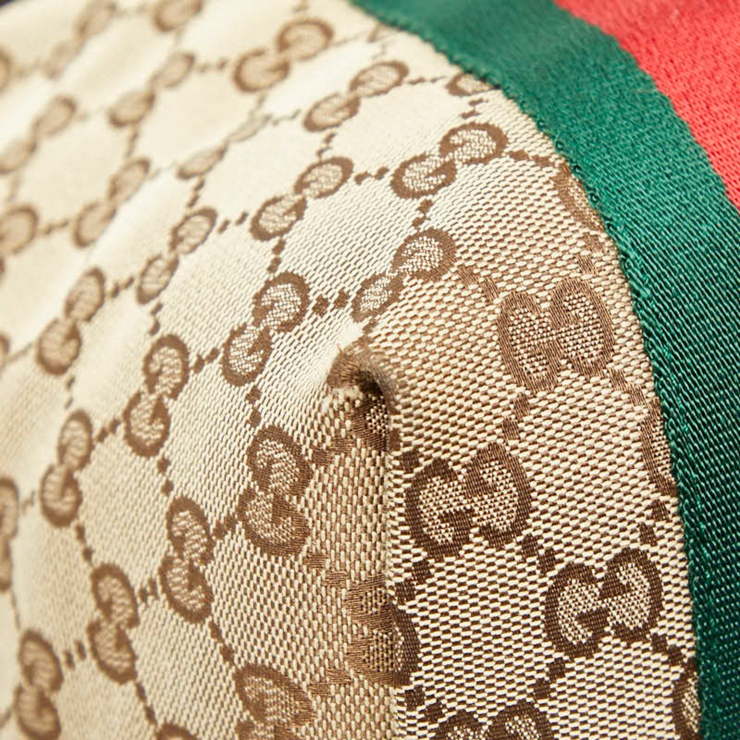 Gucci Gg Canvas Sherry Line Jolie Tote Bag Shoulder 211970 Beige Brown Enamel