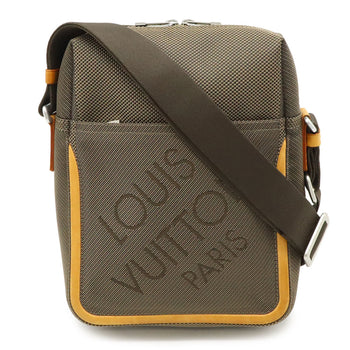 Louis Vuitton Damier Geant Citadan Shoulder Bag Canvas Tail Khaki M93040
