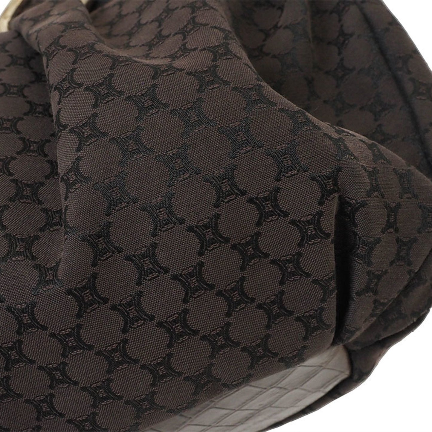 Celine Pillow Small Bag Shoulder Tote Brown