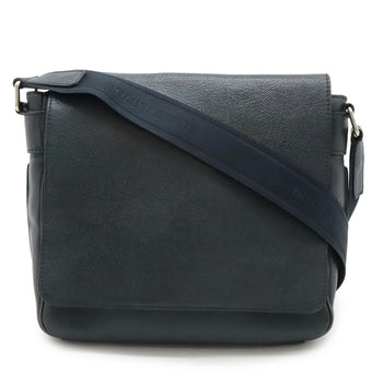 Louis Vuitton Louis Vuitton Taiga Roman Pm Shoulder Bag Leather Ardoise Black M32852