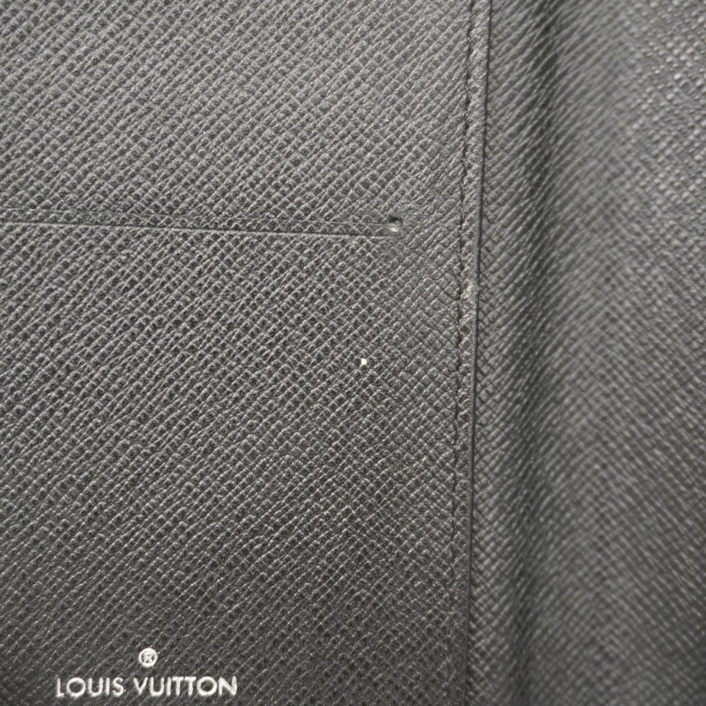 Louis Vuitton Taiga Agenda Poche Planner Cover R20425 Ardoise