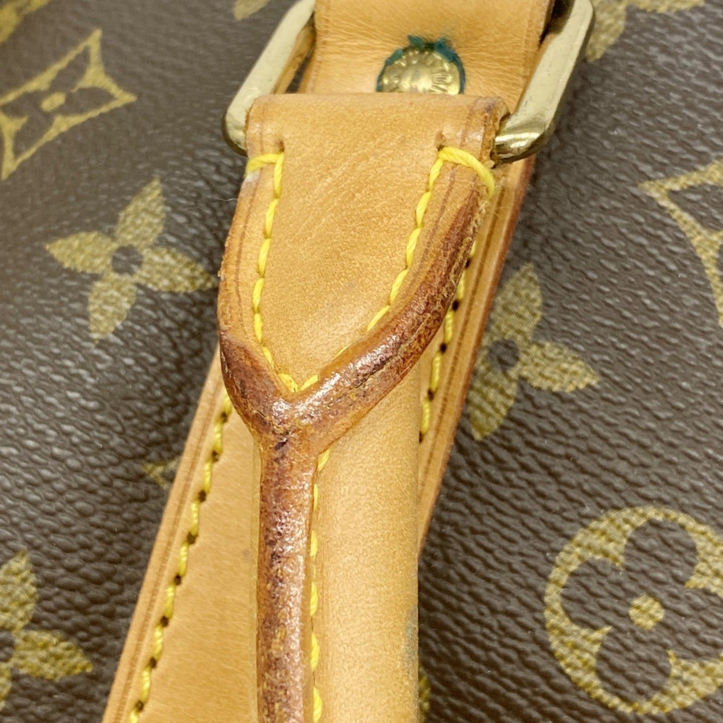 Louis Vuitton Monogram Keepall 60 Boston Bag M41422 Brown