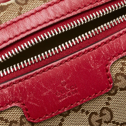 Gucci Gg Canvas Handbag/Shoulder Bag 2Way 269876 Beige Pink Leather