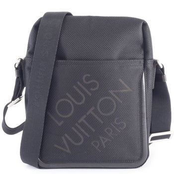 Louis Vuitton Men'S Citadin Damier Geant Shoulder Bag In Black Noir