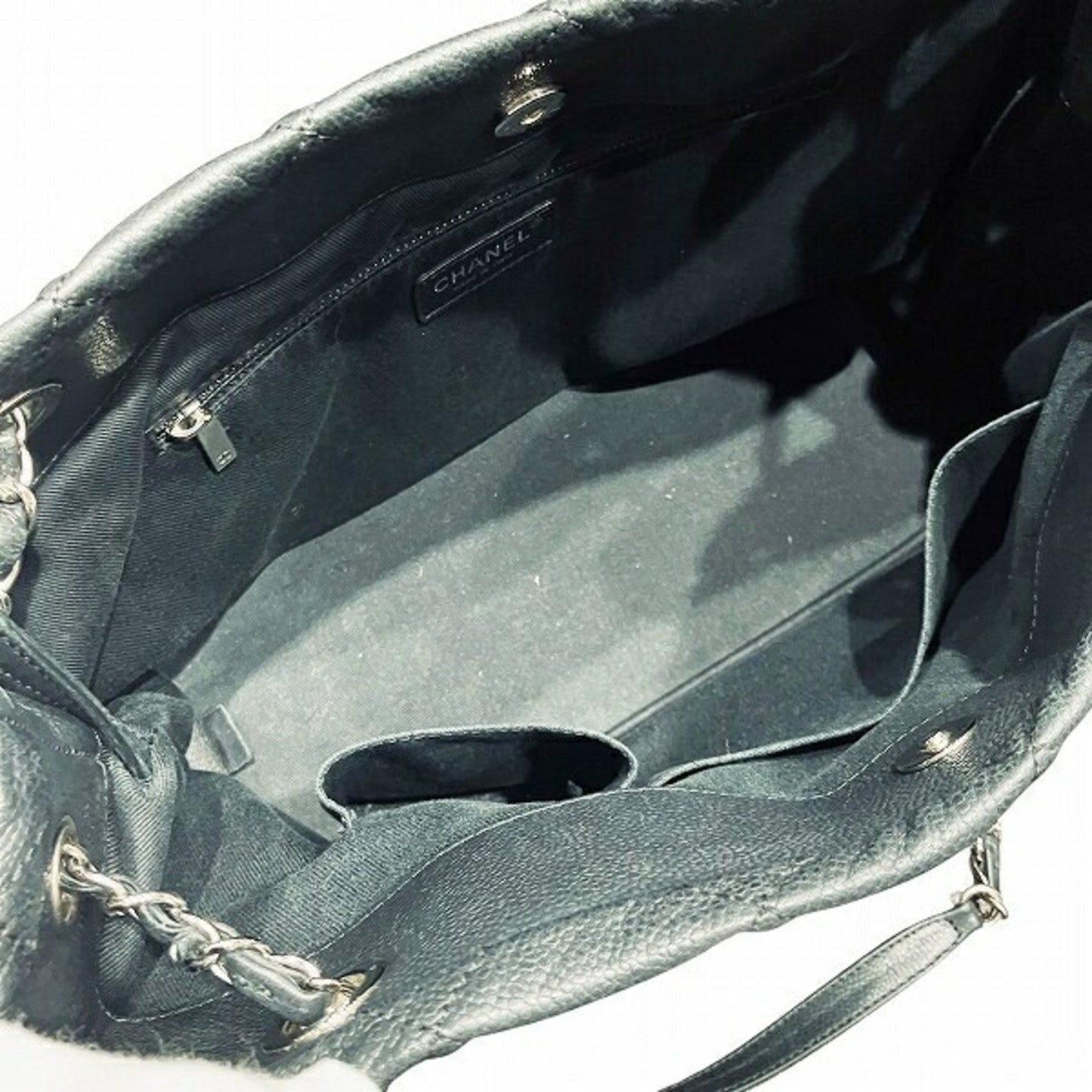 Chanel Matelasse Coco Mark A67294 Blue Label Shoulder Bag