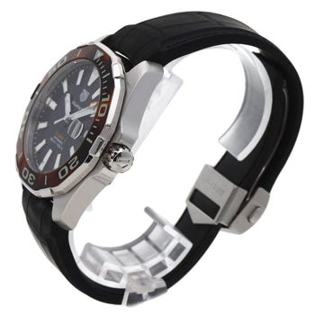 Tag Heuer Way201N Aquaracer Calibre 5 Watch Stainless Steel Rubber