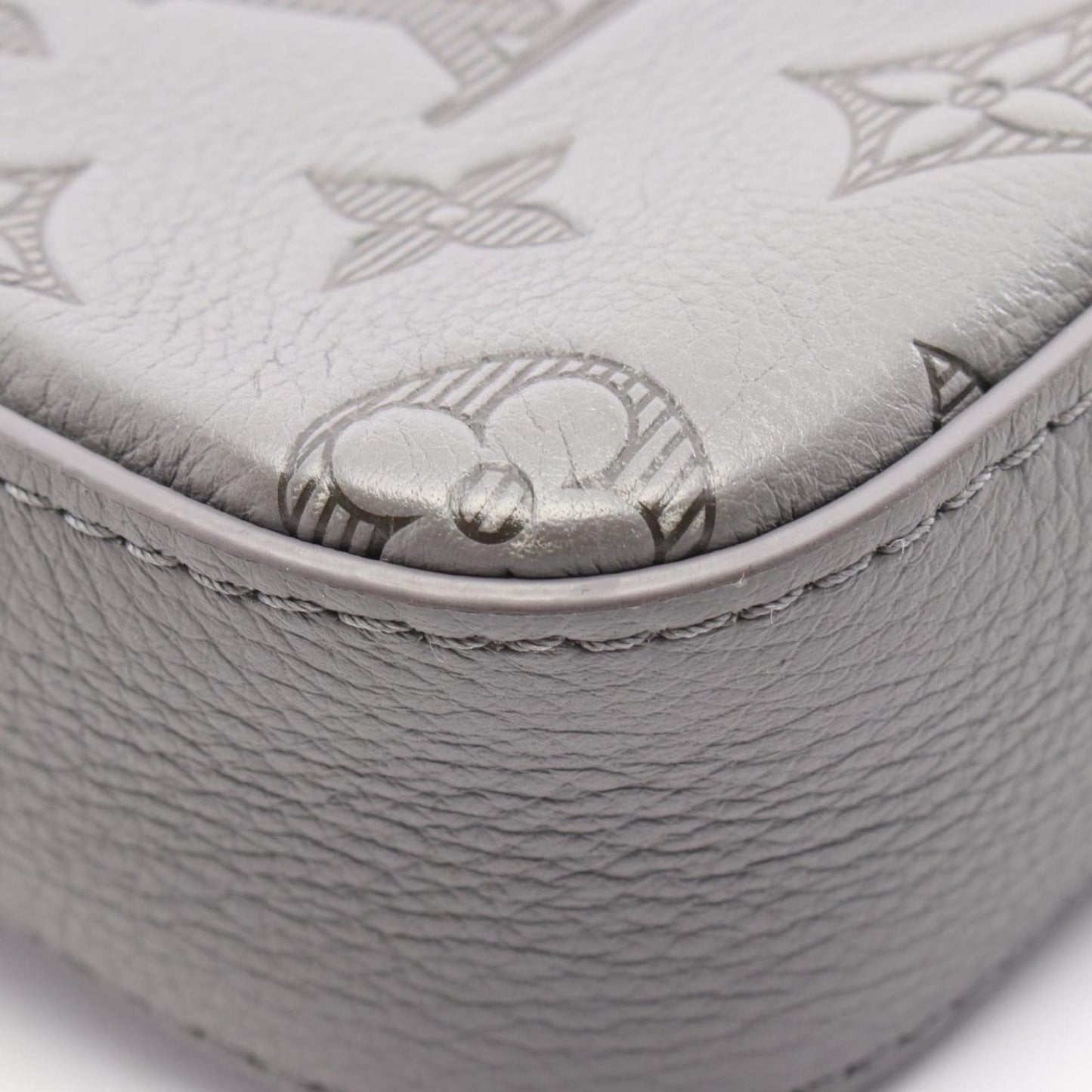 Louis Vuitton Trio Messenger Shoulder Bag In Monogram Shadow Leather