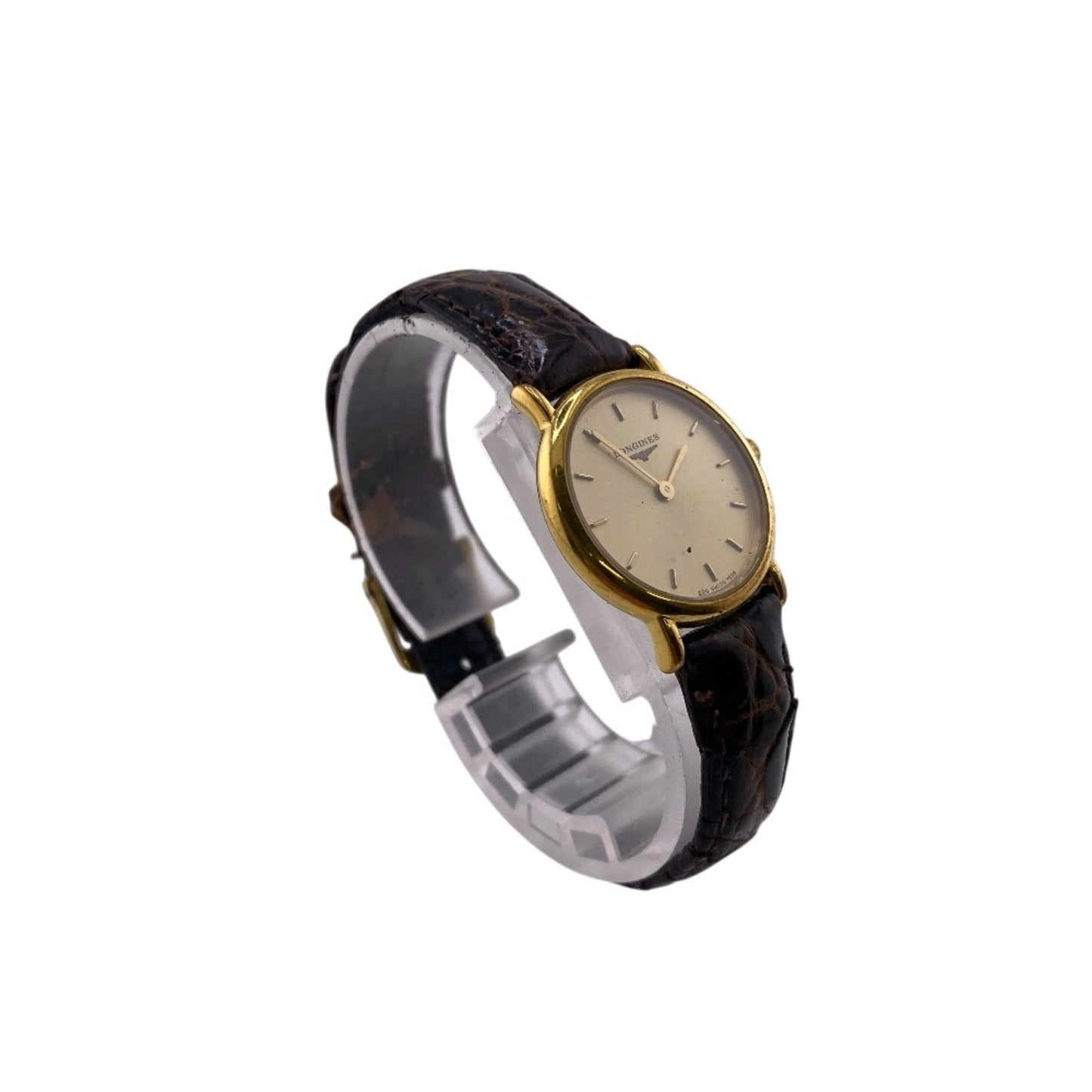 Longines L4.120.2 Round Gold Quartz Watch