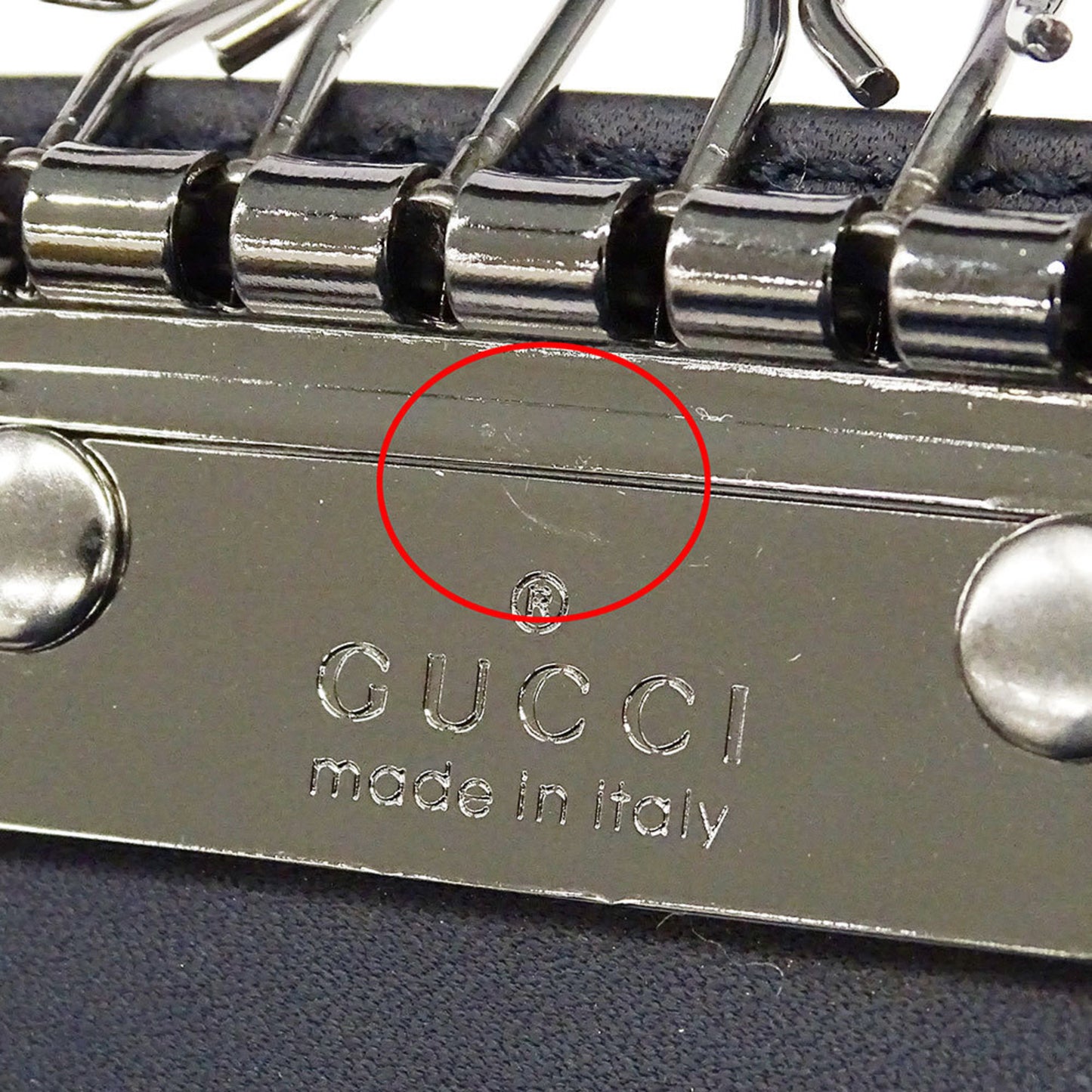 Gucci Men'S Gg Canvas Key Case