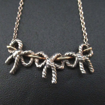 Tiffany & Co. Triple Ribbon Necklace