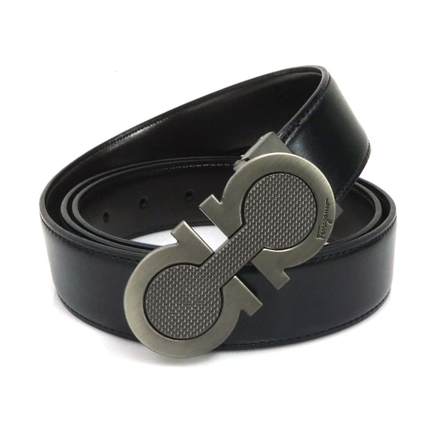 Salvatore Ferragamo Gancini Leather