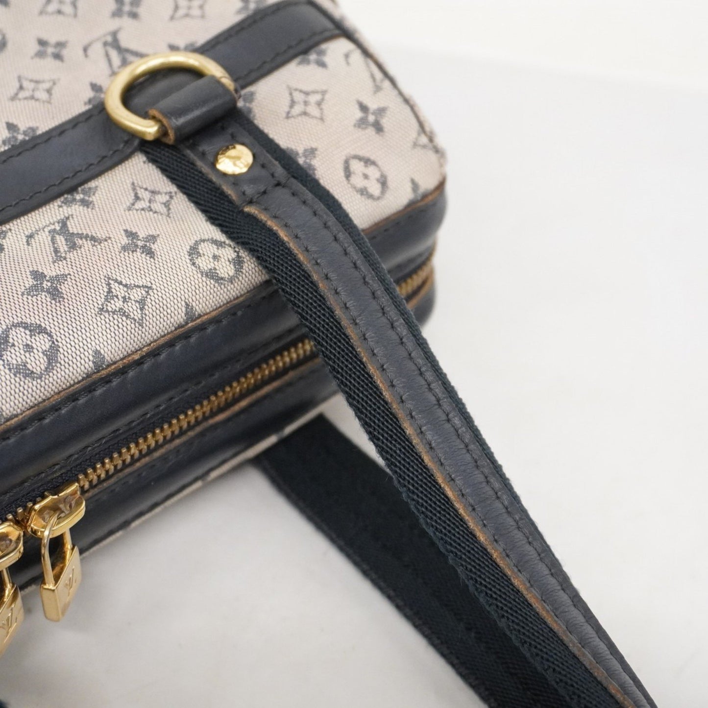 Louis Vuitton Monogram Mini Josephine Pm Handbag M92214 Blue