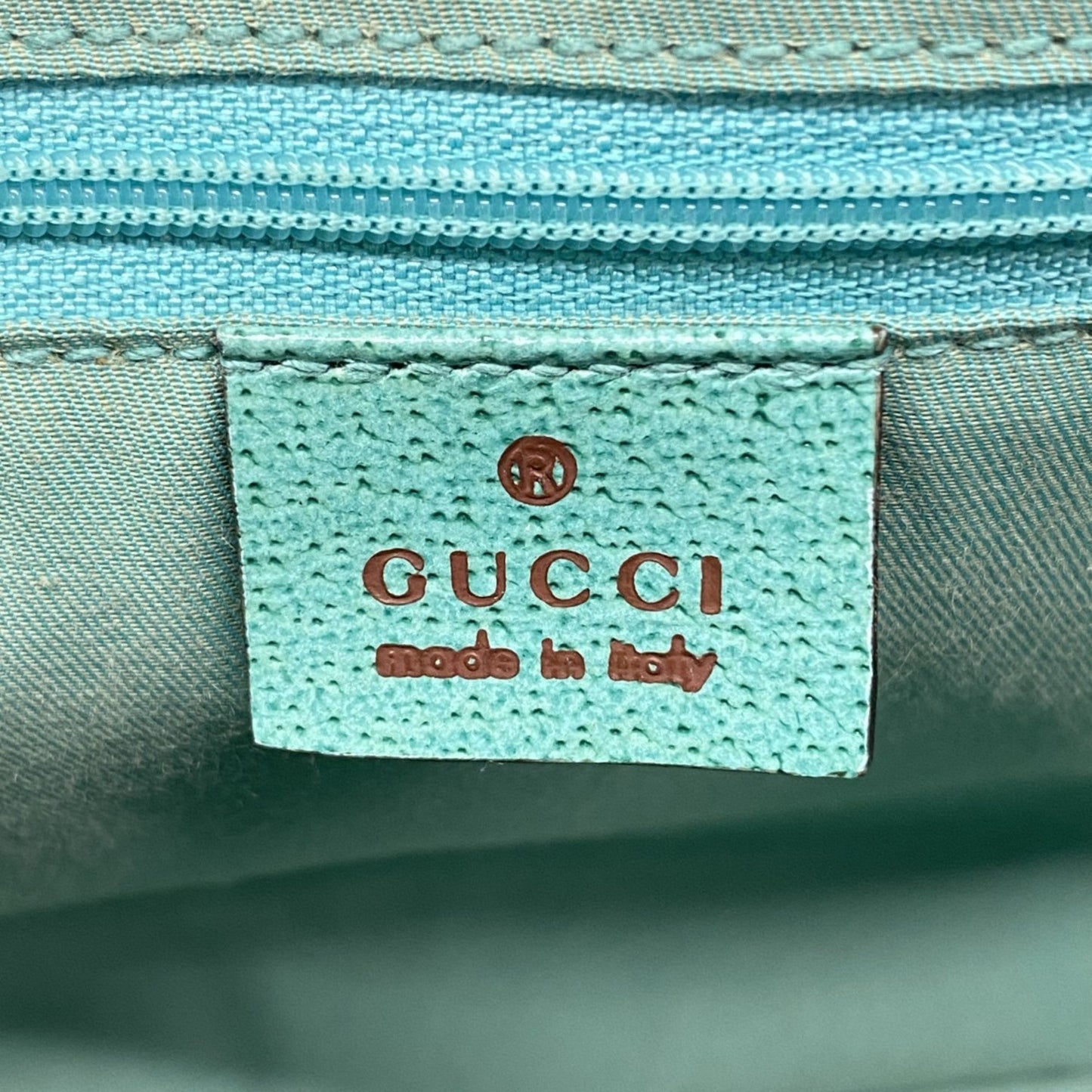 Gucci Tote Bag Gg Canvas 113017 Beige Green
