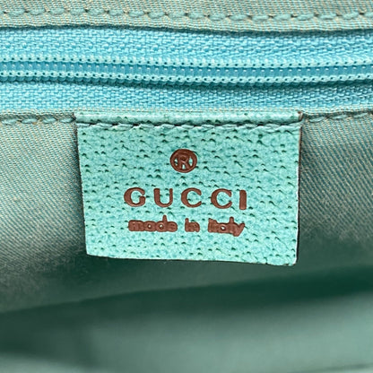 Gucci Tote Bag Gg Canvas 113017 Beige Green