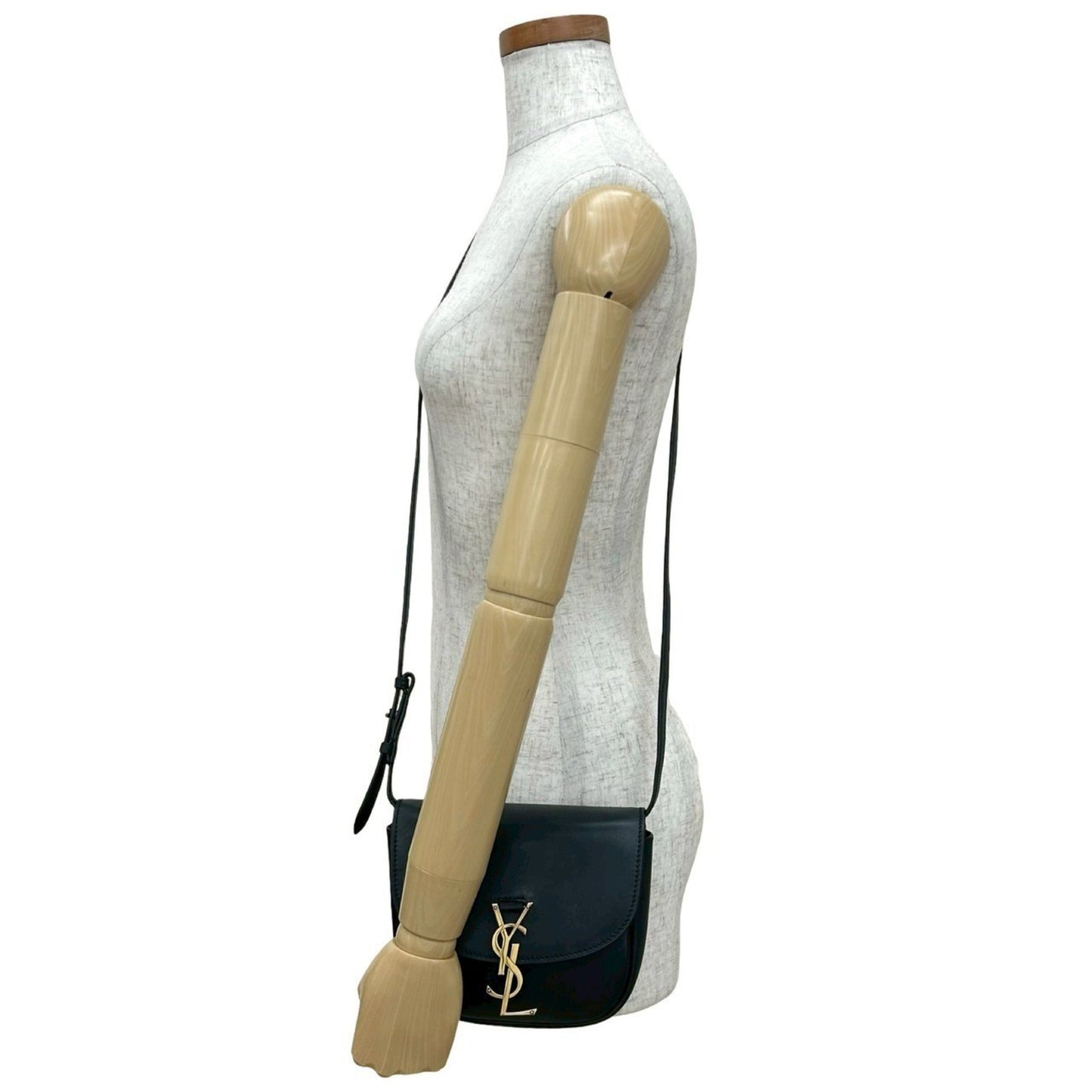 Yves Saint Laurent Saint Laurent Paris Kaia Small Ysl Logo Calf Leather Mini Shoulder Bag