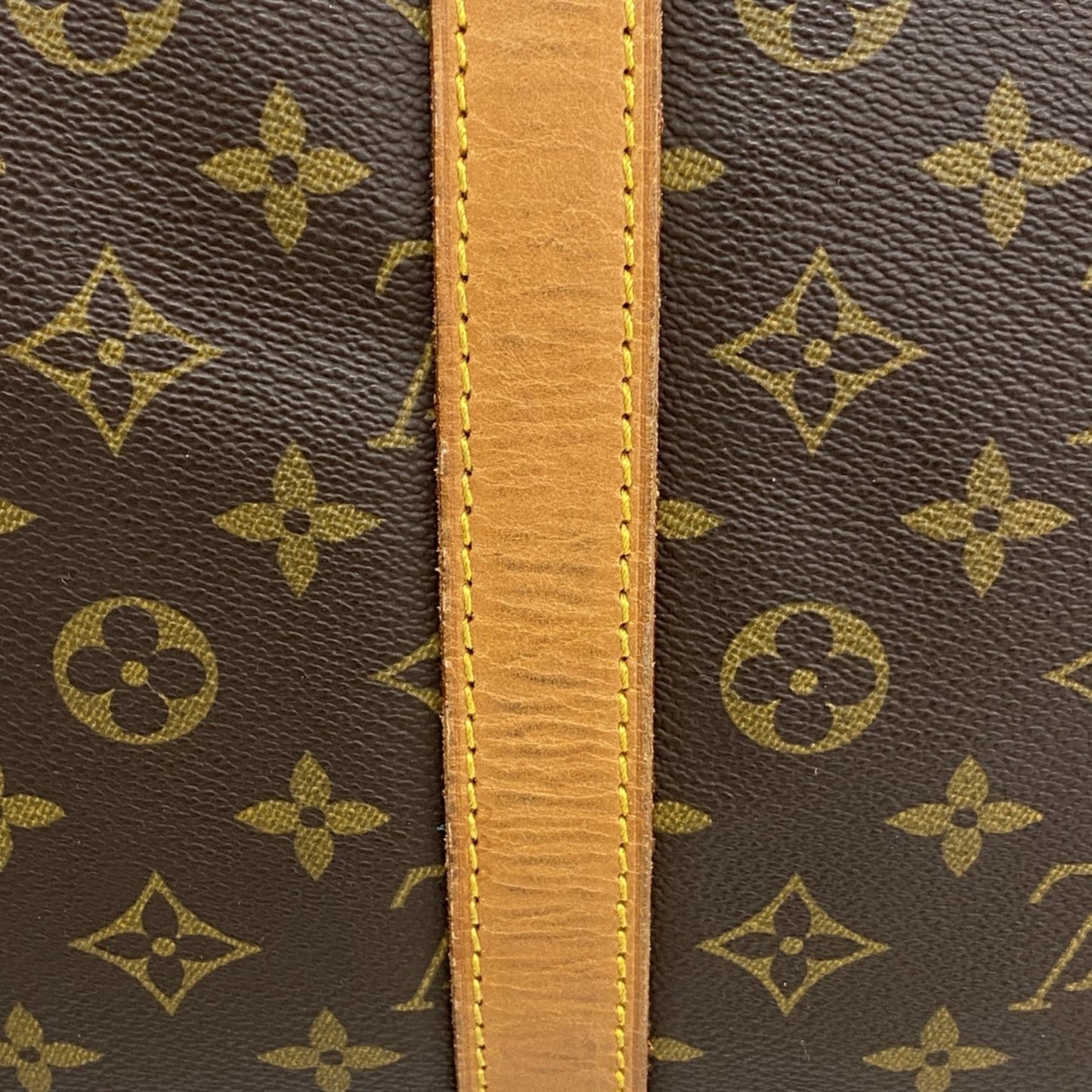 Louis Vuitton Monogram Keepall 55 Boston Bag M41424 Brown